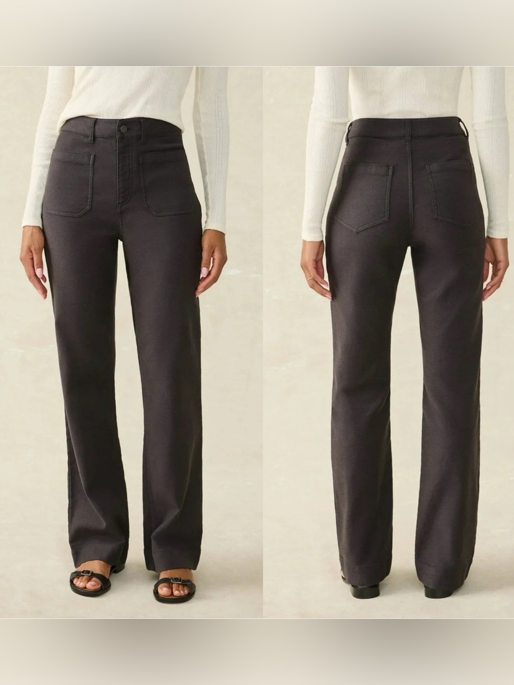 Faherty Stretch Terry Patch Pocket Pants